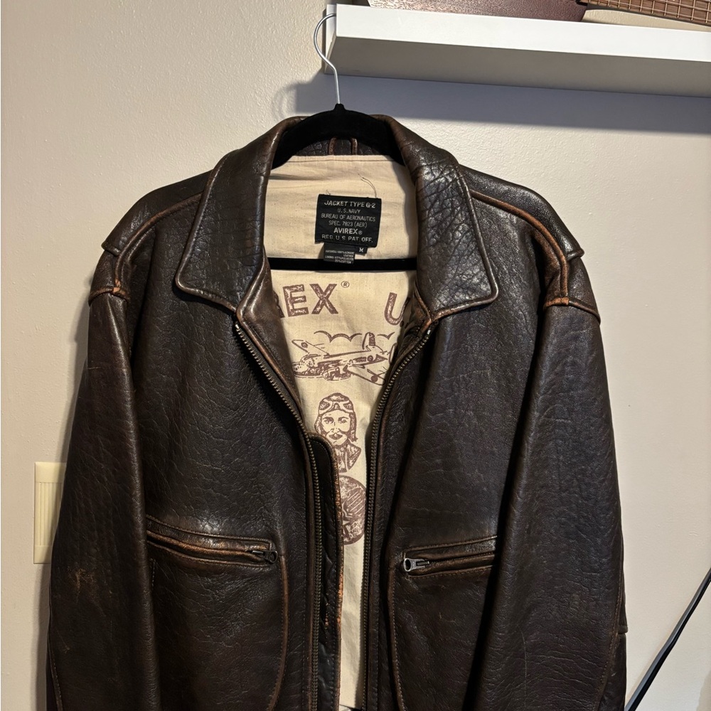 Men's Brown Leather Jacket